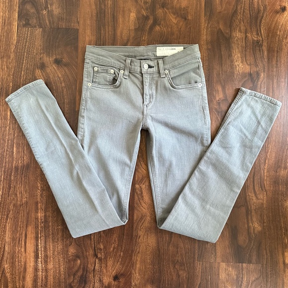 RAG & BONE Distressed Sage Skinny Jeans - Picture 4 of 12